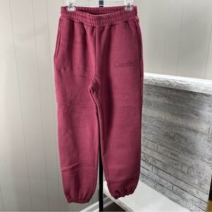 Berry Minimalist Sweatpants